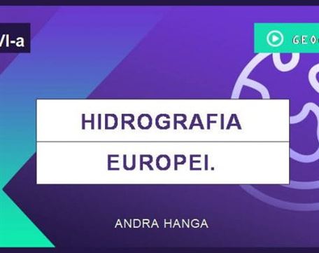 HIDROGRAFIA EUROPEI